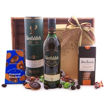 Glenfiddich Whiskey & Chocolate Basket