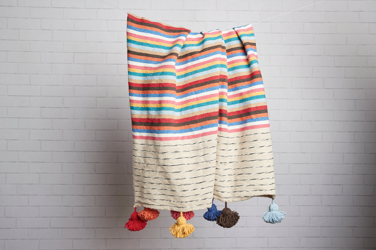 Moroccan Blankets - Multi Color