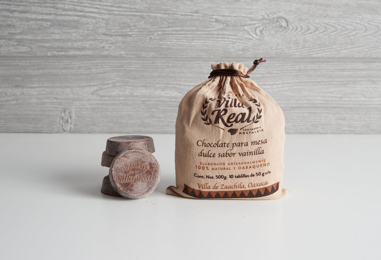 Villa Real Mexican Hot Chocolate - Vanilla 10 Discs