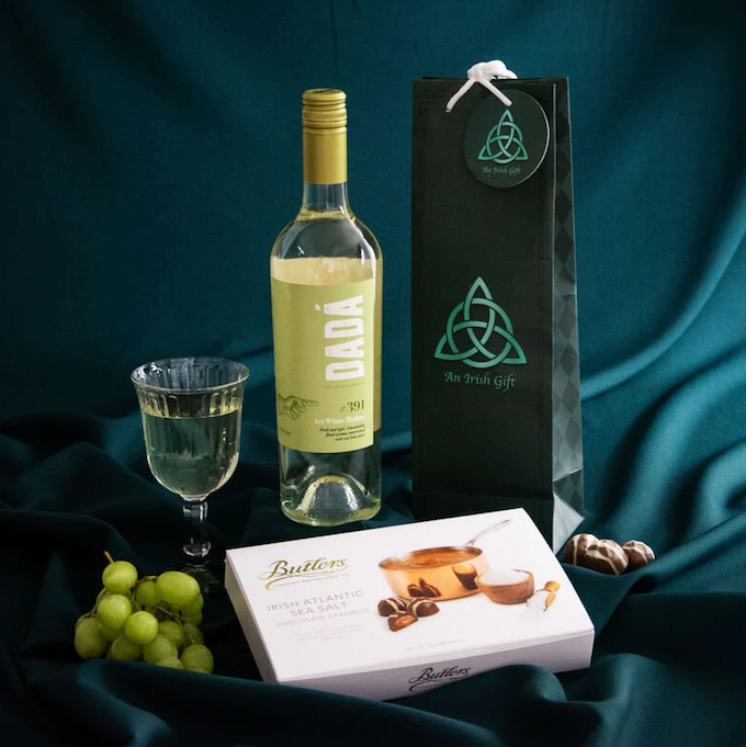 White Wine & Chocolates Gift Set