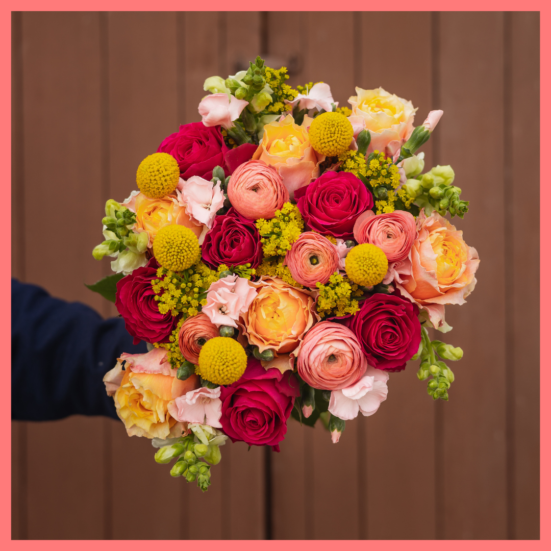 My Dear Flower Bouquet with vase