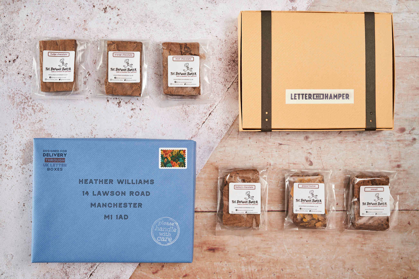 Letterbox Brownies