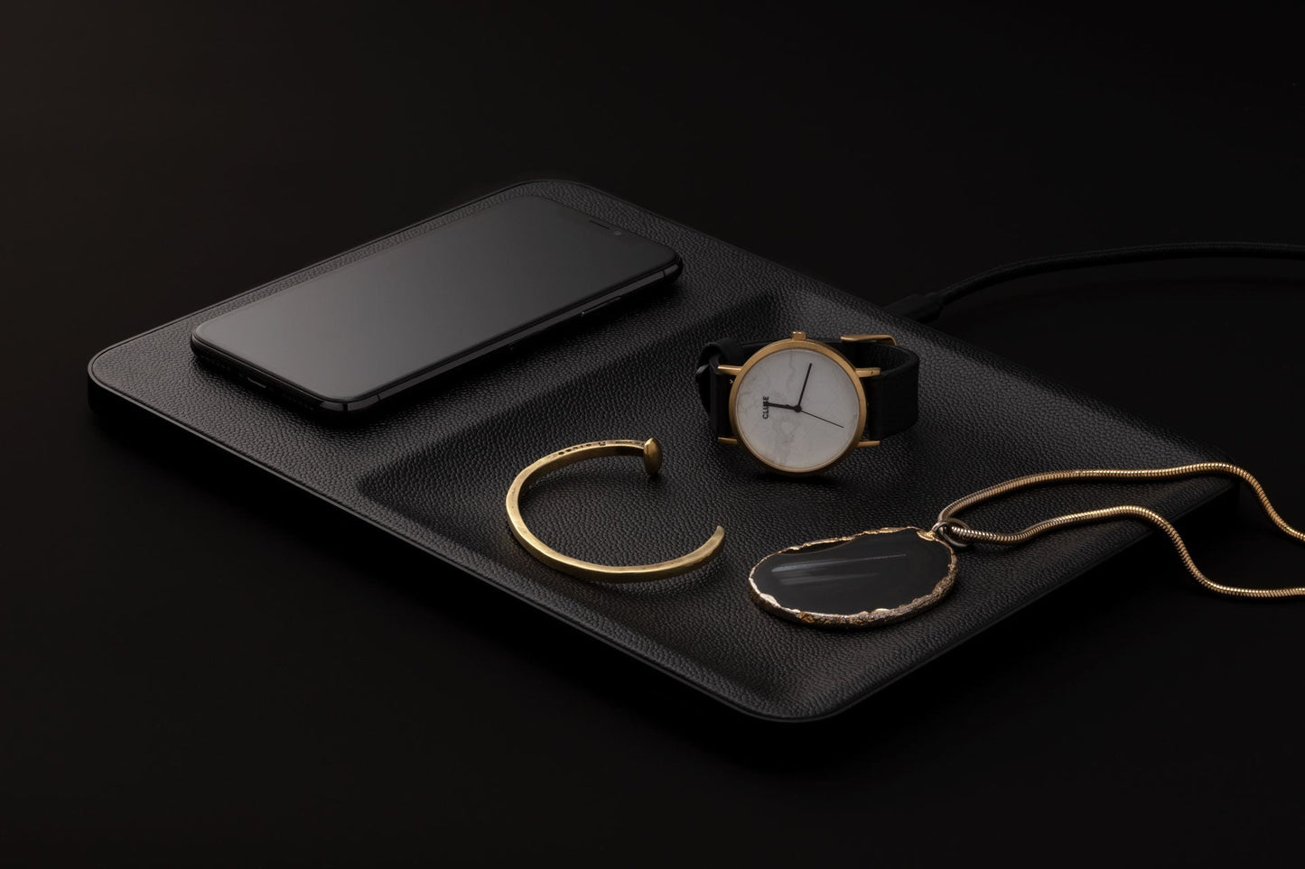CATCH:3 - Classics - Black - Wireless Charger
