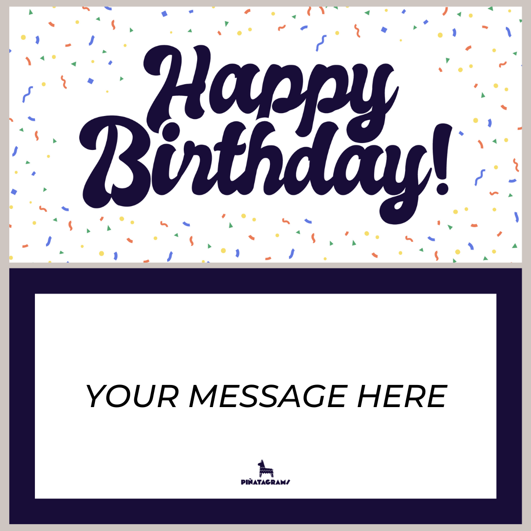 Confetti Birthday