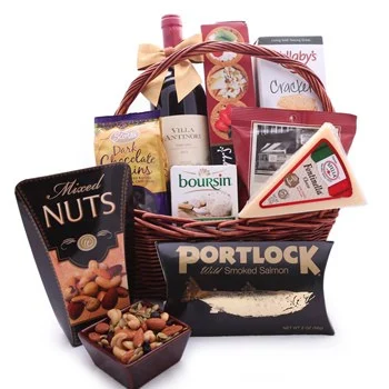 Wine & Dine Gift Basket