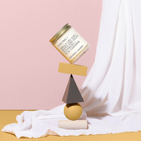 Adulting - Glass Jar Candle