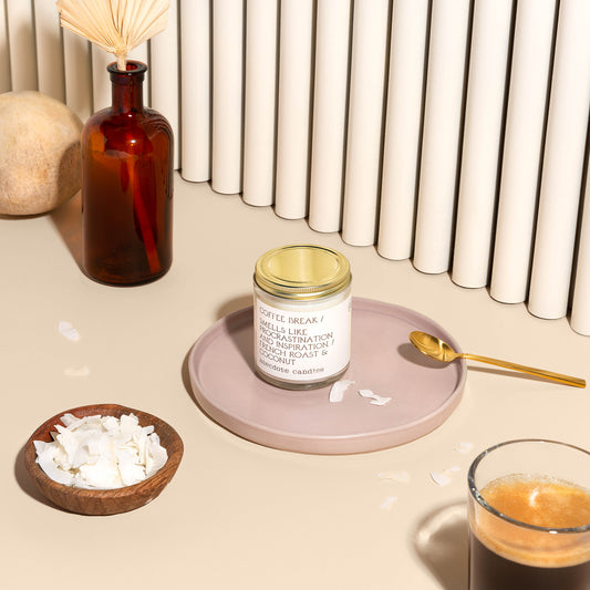 Coffee Break - Glass Jar Candle