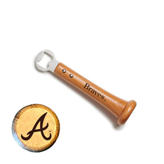Braves ""PICKOFF"" Bottle Opener