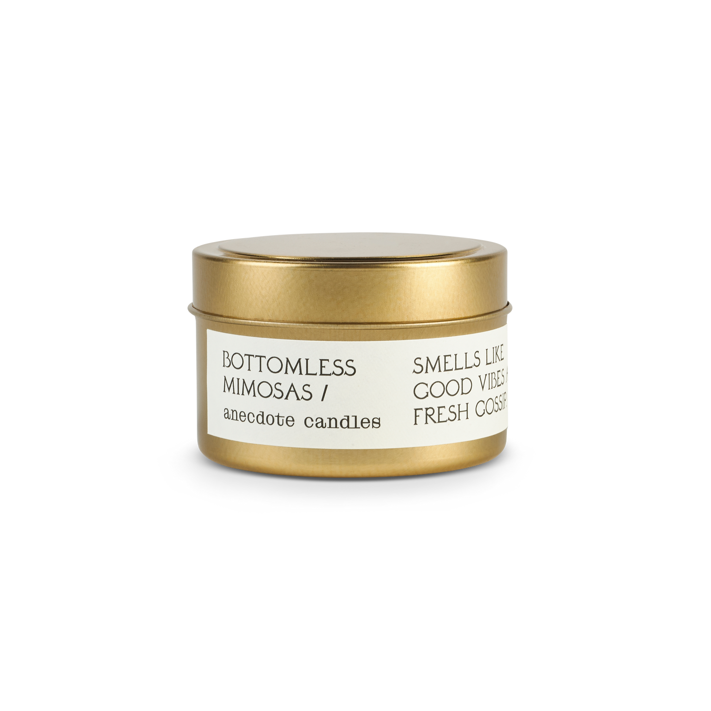 Bottomless Mimosas - Travel Tin Candle