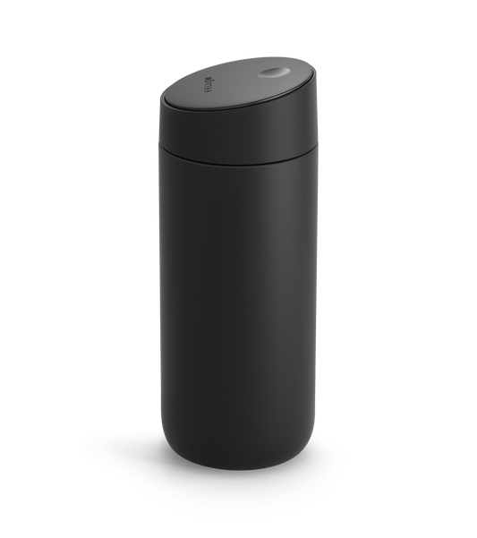 Carter Slide Mug, 16 oz, Matte Black