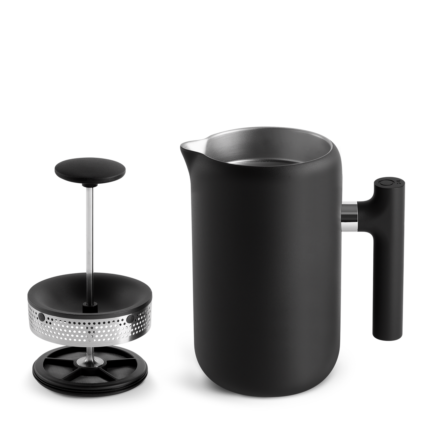 Clara French Press, Matte Black