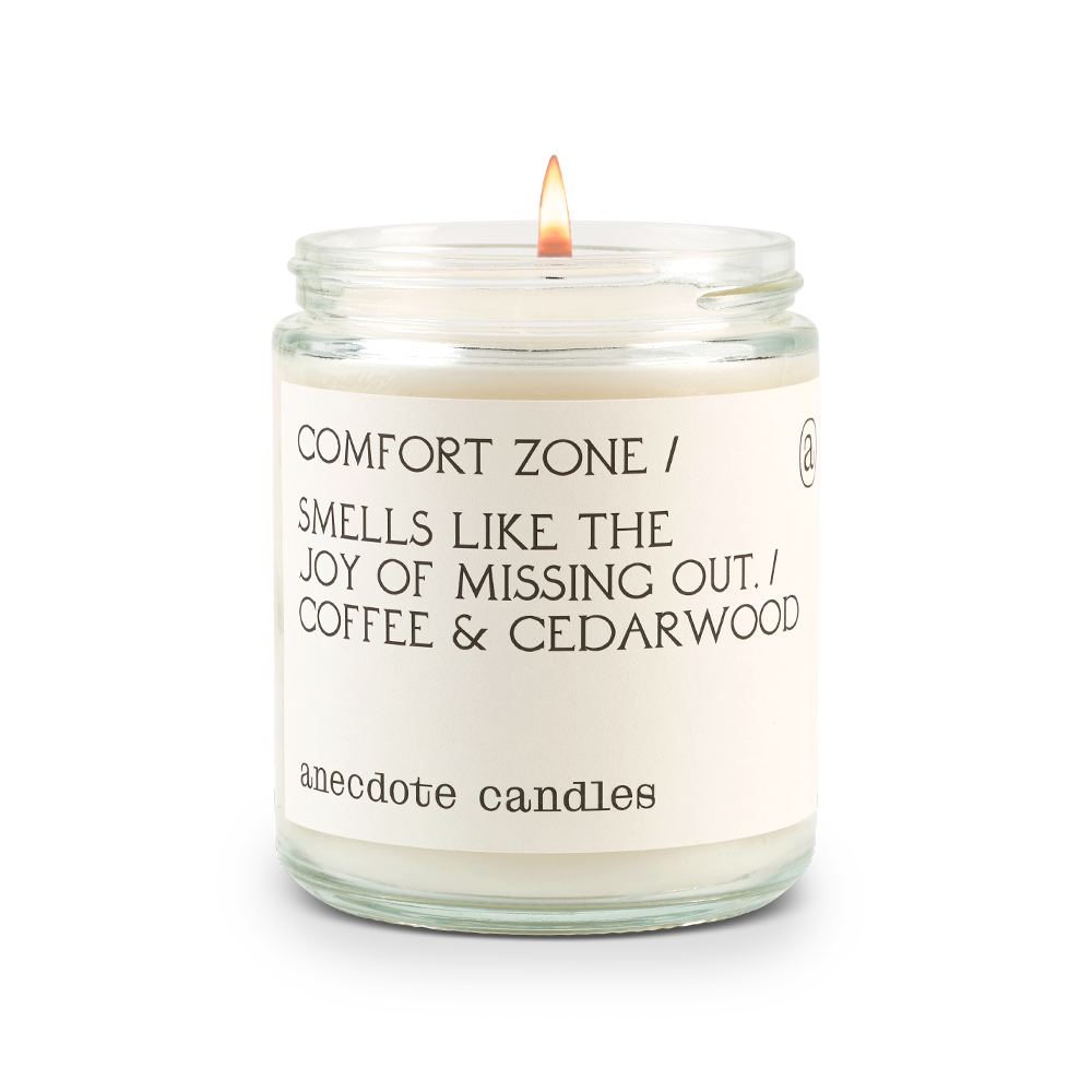 Comfort Zone - Glass Jar Candle