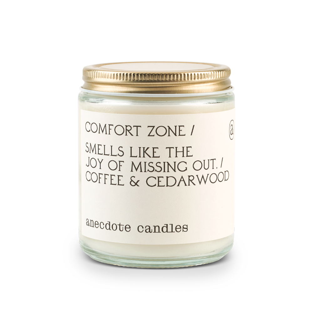 Comfort Zone - Glass Jar Candle