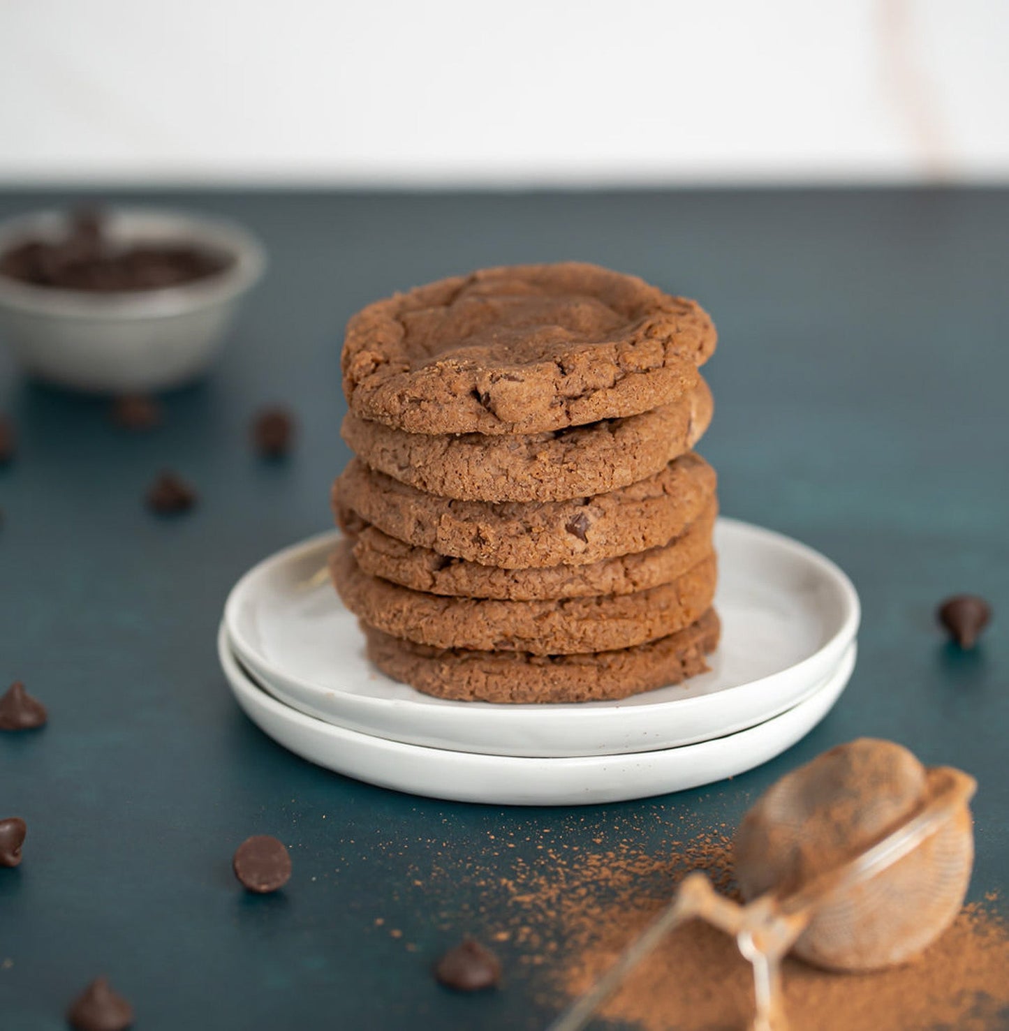 Double Chocolate Cookies: Half Dozen