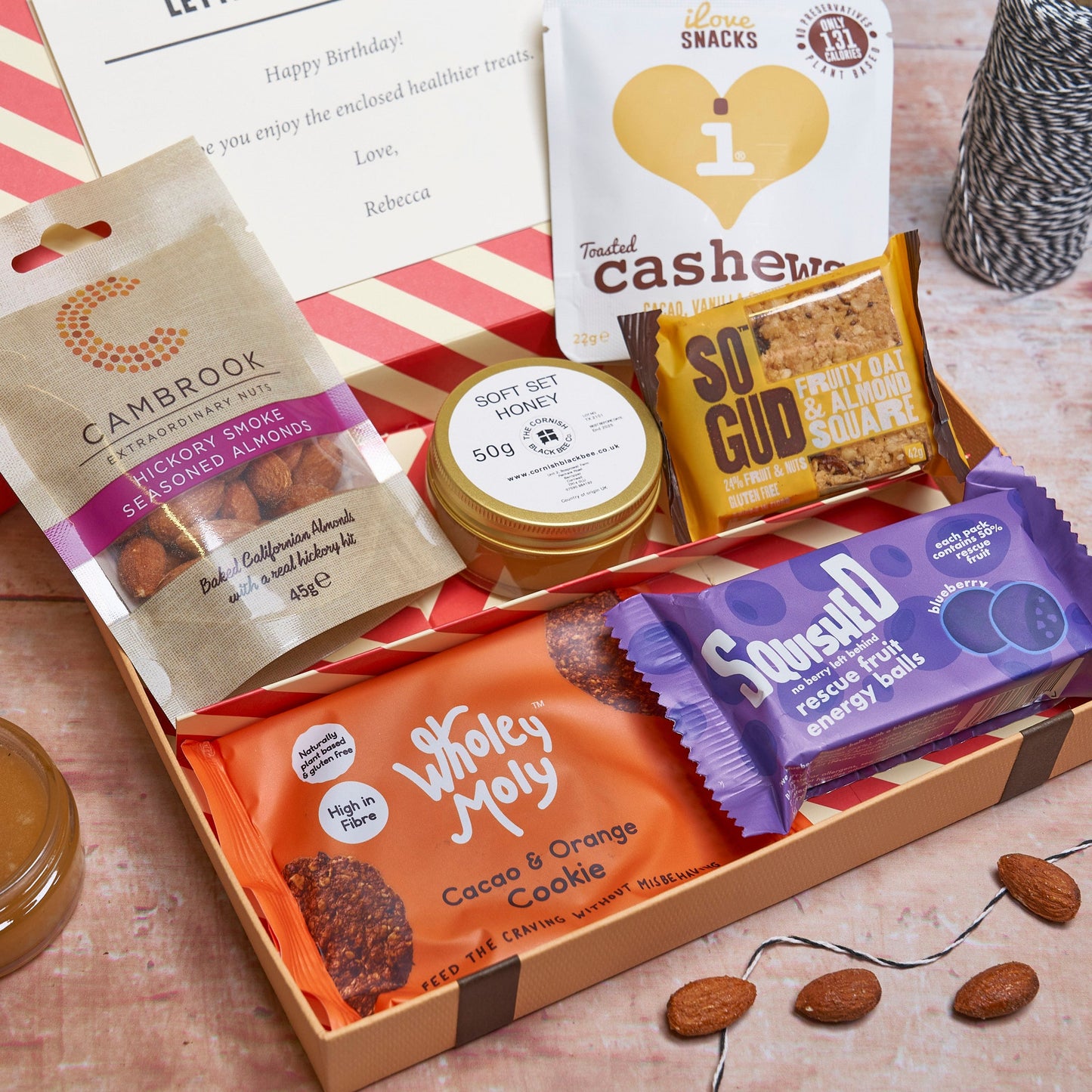 Healthy and Wellness Letter Box Hamper