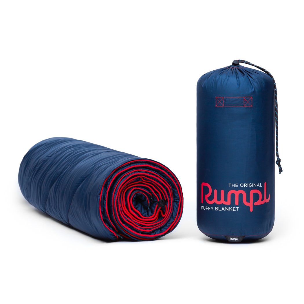 Sherpa Puffy Blanket - Deepwater
