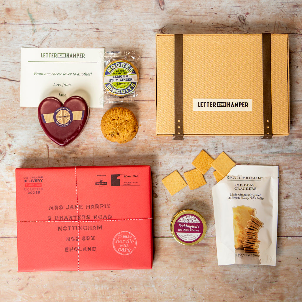 Cheese and Biscuits Letter Box Hamper