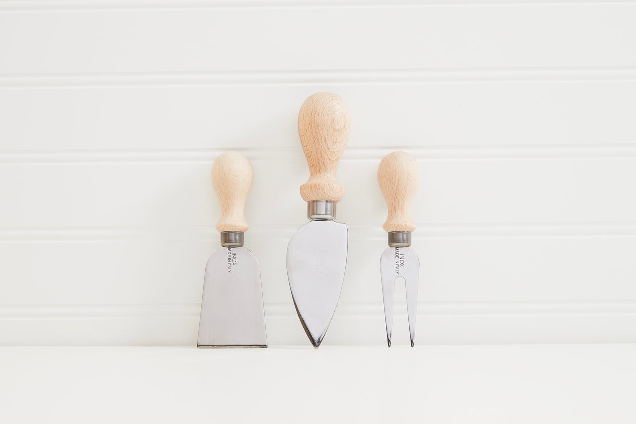 Italian Cheese Board Tools - Set of 3