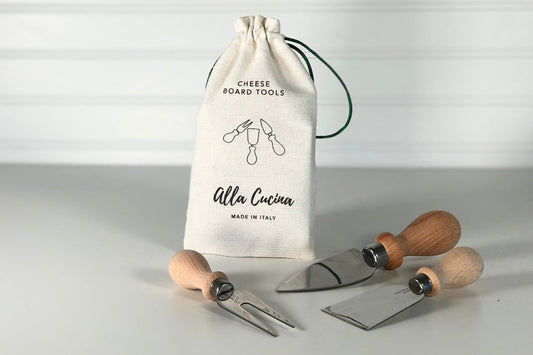 Italian Cheese Board Tools - Set of 3