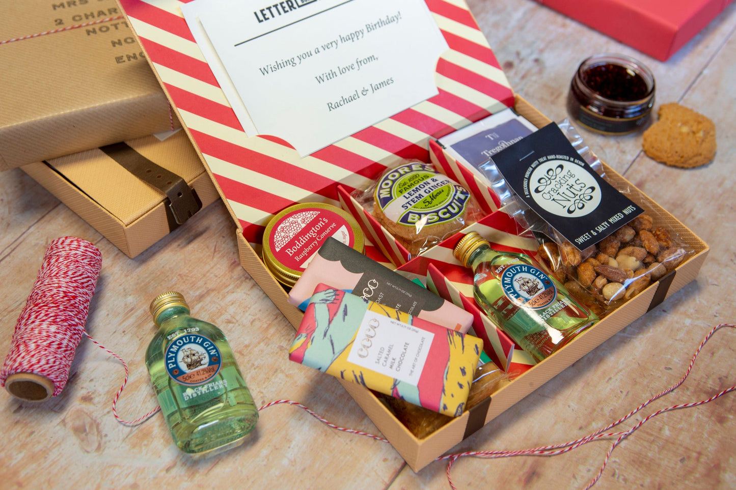 Best of British Letter Box Hamper Gin