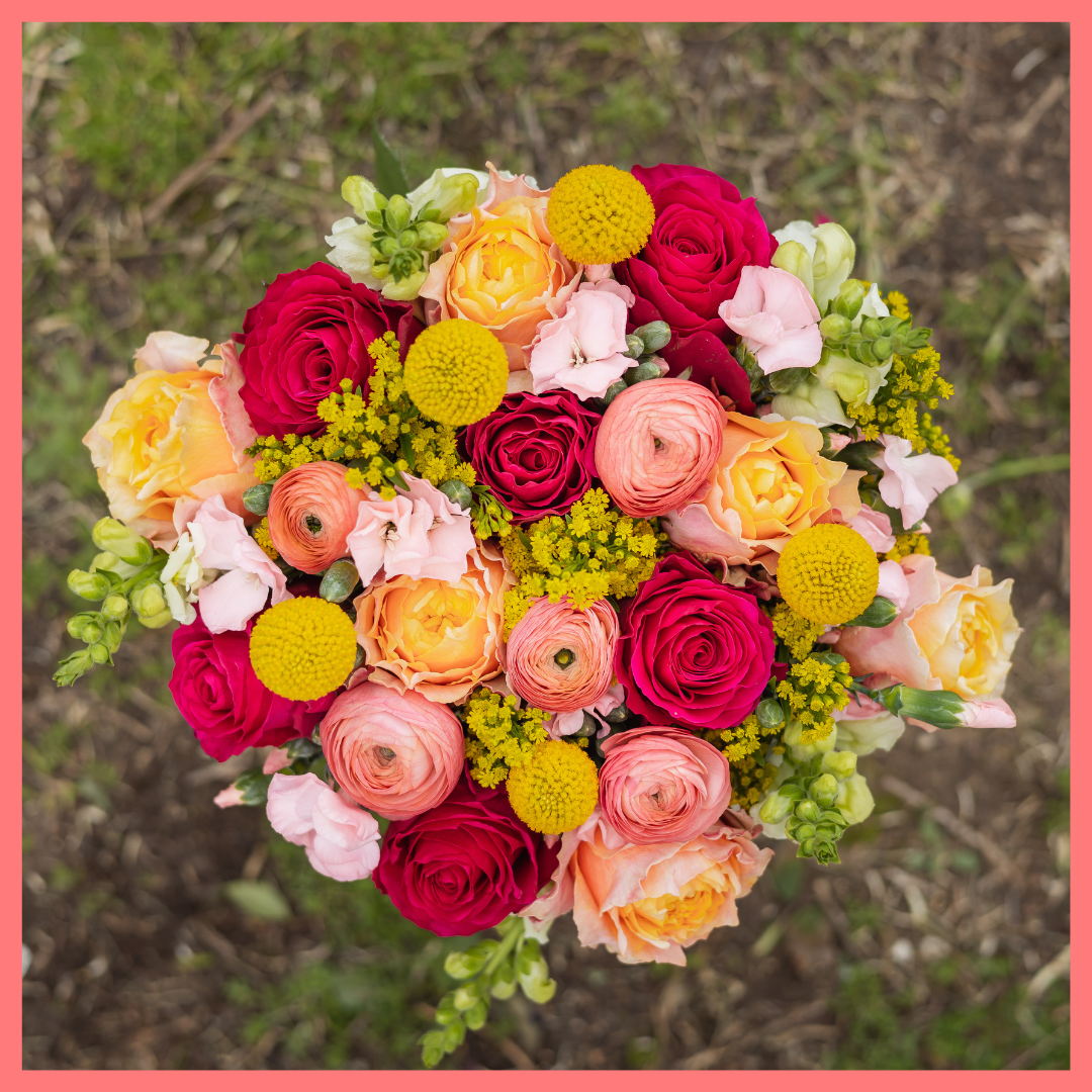 My Dear Flower Bouquet with vase