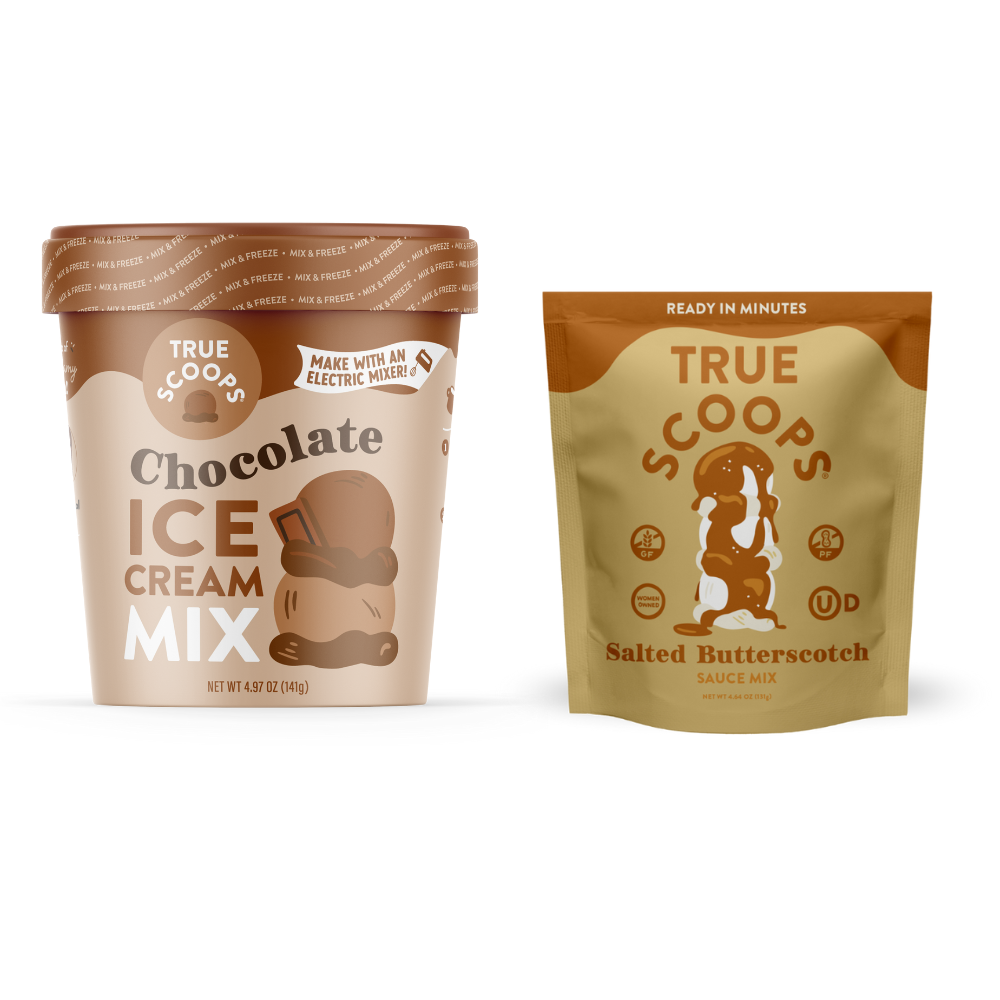 Beginner's Bundle Ice Cream Kit Chocolate & Butterscotch